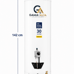 Calentador en Acero Galvanizado 30 galones a Gas natural o Gas Propano
