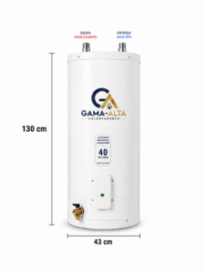 Calentador de Agua Eléctrico de 40 Galones Galvanizado 110v / 220v