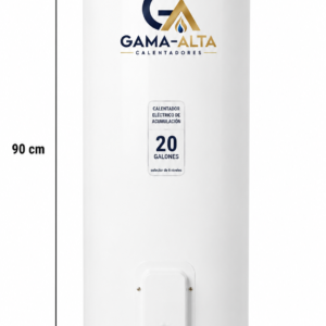 Calentador de Acumulación Eléctrico en acero inoxidable de 20 Galones Gama Alta