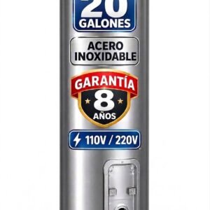 Cápsula Tanque Interno Eléctrico 20 Galones en Acero Inoxidable (110V / 220V) Haceb, Mabe, Bosch, Cimsa