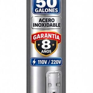 Cápsula Tanque Interno Eléctrico 50 Galones en Acero Inoxidable (110V / 220V) Haceb, Mabe, Bosch, Cimsa
