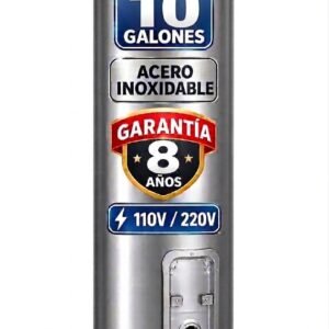 Cápsula Tanque Interno Eléctrico 10 Galones en Acero Inoxidable (110V / 220V) Haceb, Mabe, Bosch, Cimsa