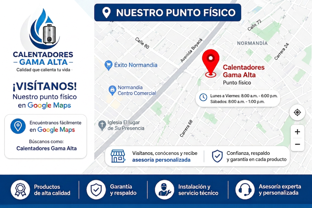 Imagen del calentador en tamaño más pequeño